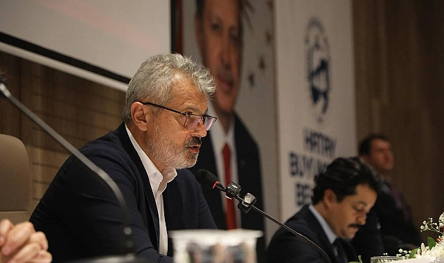 Hatay Büyükşehir Belediyesi Başkanı Mehmet Öntürk, Büyükşehirin Belen ilçesinde gerçekleştirilen