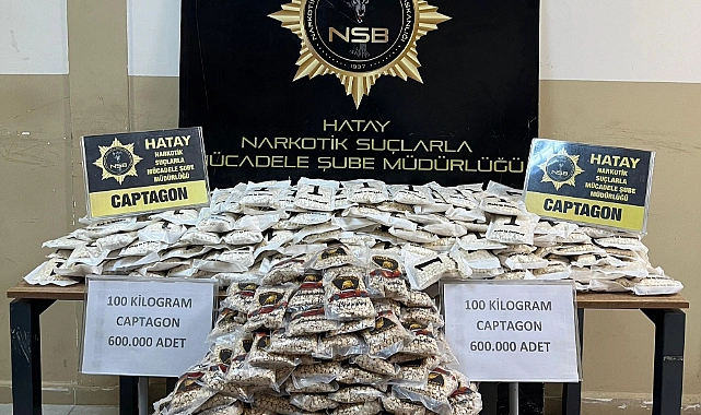 Hatay Emniyet Müdürlüğü, uyuşturucu imal ve ticaretine karşı kararlı mücadelesini