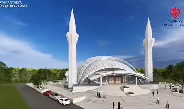 Hatay’ın Antakya ilçesinde yapımına başlanan Antakya Otogar Camii, hem mimarisi hem de çok yönlü kullanım