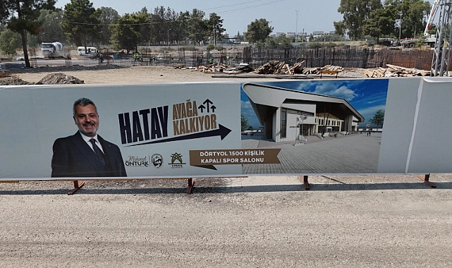 Hatay Büyükşehir Belediyesi (HBB), “Hatay Ayağa Kalkıyor” sloganıyla başlattığı projelerini