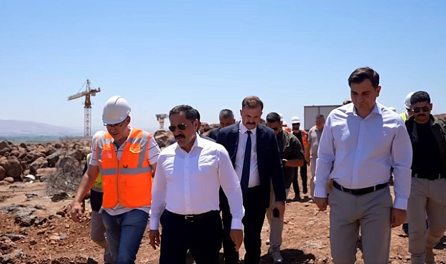 Hatay Valisi Mustafa Masatlı, Kırıkhan ilçesinde yapımı devam eden&nbsp;Roketsan Endüstri