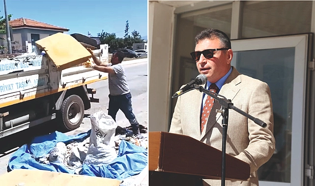 İskenderun Belediye Başkanı Mehmet Dönmez, kent genelinde çevre temizliği ve