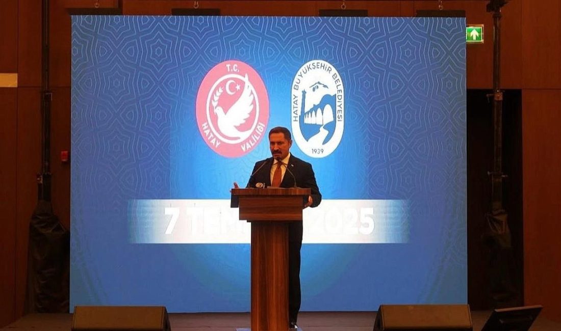 Hatay’da birçok önemli isimlerle “İyileştirme Sürecinde Şehrimizin Gençlik ve Spor