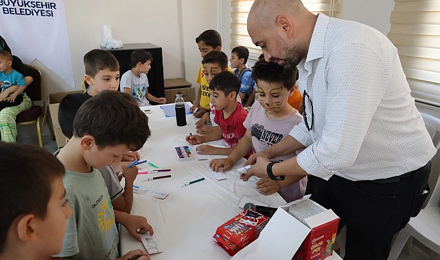 Hatay Büyükşehir Belediyesi (HBB), çocukların yaz tatilini verimli, eğitici ve