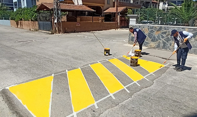 Reyhanlı Belediyesi, ilçe genelinde trafik düzeni ve güvenliği konusunda yürüttüğü çalışmalara hız