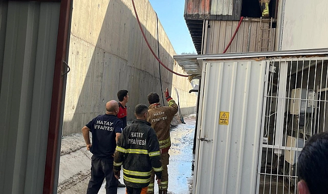 Antakya Mobilyacıları İhtisas Sanayi Sitesi içerisinde bulunan bir iş yerinde