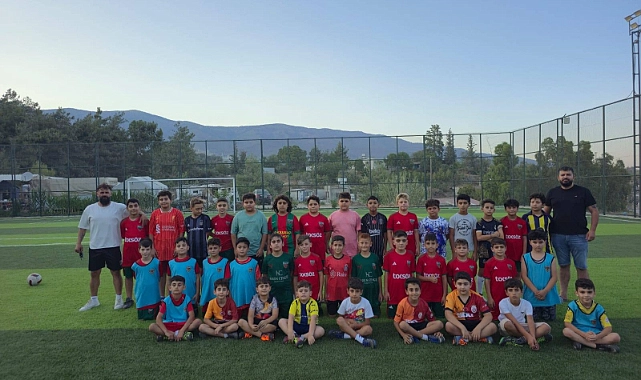 Ekinci Spor Futbol Okulu, yaz dönemi futbol eğitimlerine aralıksız devam