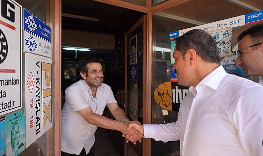 Hatay Valisi Mustafa Masatlı, Kırıkhan ilçesinin ticaret ve sosyal hayatına