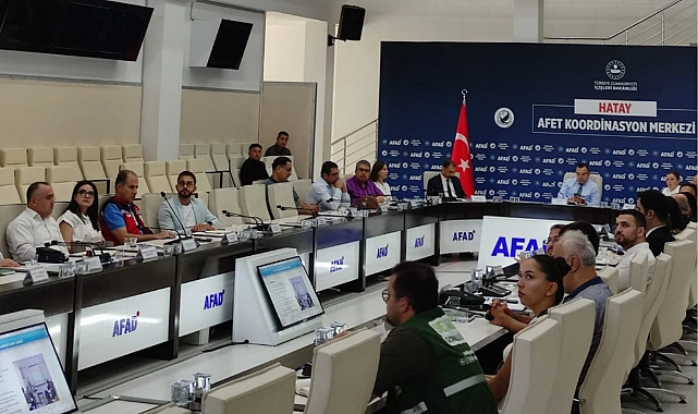 12 Ağustos 2025 tarihinde, İl Afet ve Acil Durum Müdürlüğü
