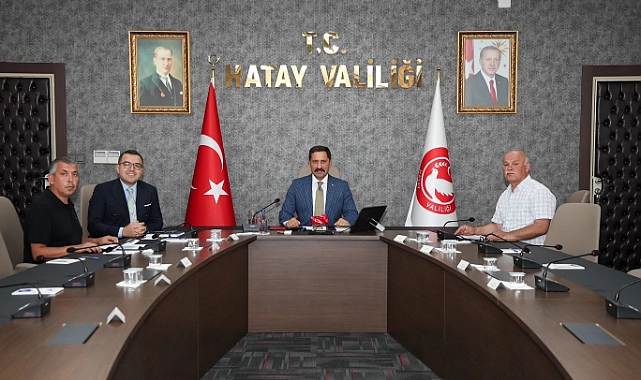 Hatay Valisi&nbsp;Mustafa Masatlı&nbsp;başkanlığında bugün, ilde devam eden kamu yatırımlarının ele