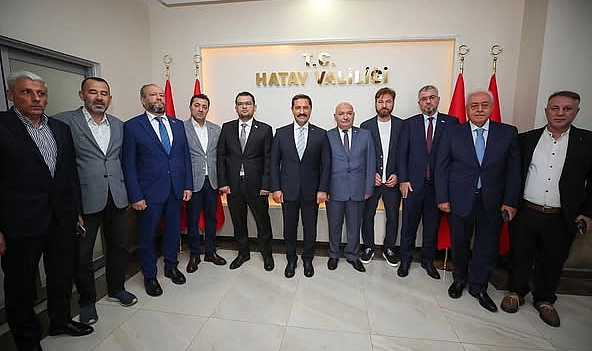 Hatay Valisi Mustafa Masatlı başkanlığında düzenlenen toplantıya, Hatay Ticaret ve Sanayi Odası