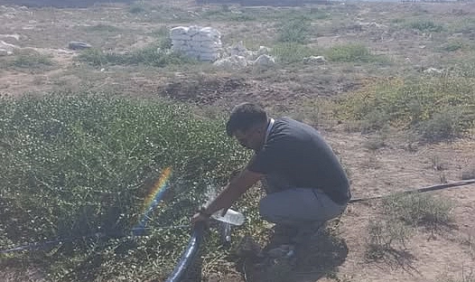 Hatay’ın Kumlu ilçesinde köy evlerinin içme ve kullanma suyu ihtiyacını karşılamak üzere