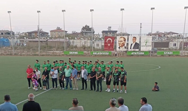 Yeni sezonda Hatay Süper Amatör Ligi’nde mücadele edecek olan Onyo