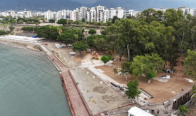 Hatay Büyükşehir Belediyesi (HBB), Payas İlçesinde başlattığı Plaj ve Mesire