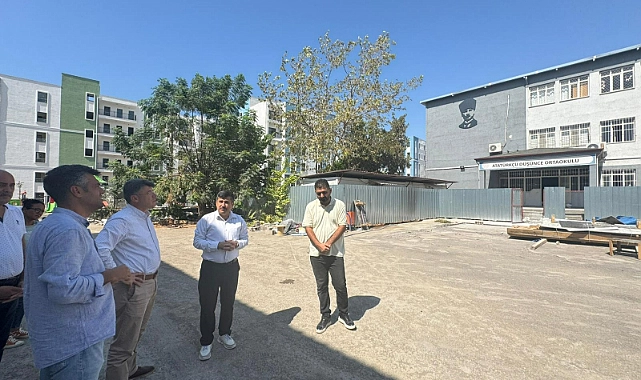 Hatay İl Milli Eğitim Müdürü Dr. Harun Tüysüz, İskenderun ilçesinde