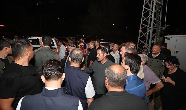 Hatay Valisi Mustafa Masatlı, Hassa ilçesine bağlı Yukarıbucak mevkiindeki ormanlık alanda 13