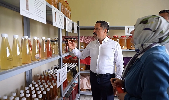 Hatay Valisi Mustafa Masatlı, üretimdeki kararlılığı, sosyal dayanışma anlayışı ve girişimci