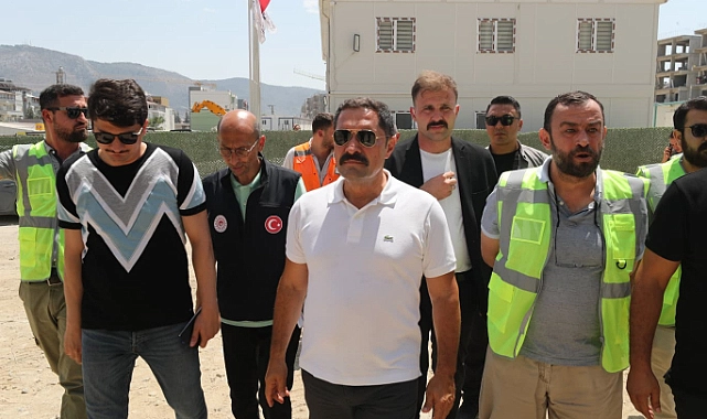 Hatay Valisi Mustafa Masatlı, Antakya ilçesinde Yerinde Kentsel Dönüşüm projesi uygulanan 3