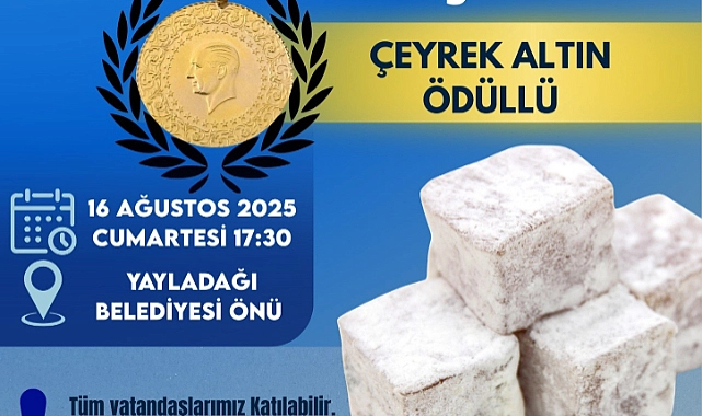 Yayladağı Belediyesi, 23. Geleneksel Kültür ve Sanat Festivali kapsamında “Lokum