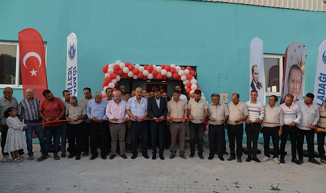 Yayladağı Belediye Başkanı&nbsp;Mehmet Yalçın, Sebenoba Mahallesi’nde yapımı tamamlanan düğün salonunun